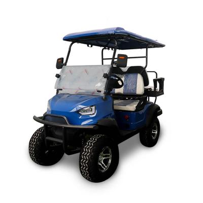 China Electric Golf Carts For Sale Cheap Chinese 72V Lithium Battery Wholesale Price Vintage Club Car Suitable For 6 Seater Carts 14 Inch for sale