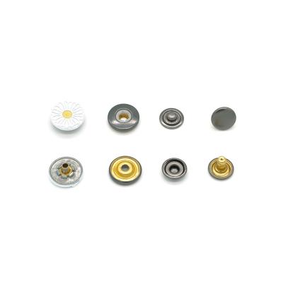 China 2021 Paintable High Quality Wholesale Hot Sale Brass Jewelry Snap Fastener Button for sale