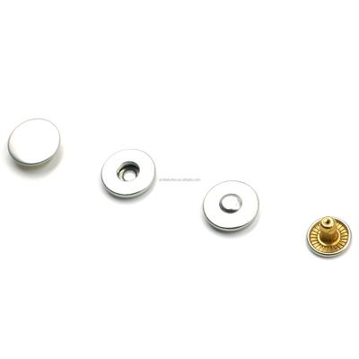 China 2022 NEW Paintable Brass Four Part Metal Magnetic Snap Button Snap Fastener Button Buttons For Clothes for sale