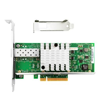 China Server AN8599-DF1/X520-DA1 10 Gigabit Server Network Card Single Left Chipset Intel 82599EN PCIe2.0 X8 for sale