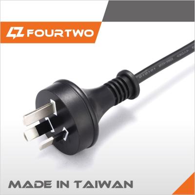 China 3 Pin Australia SAA Industrial AC Power Cord for sale