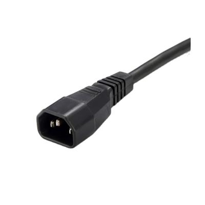 China IEC C14 Safe Approved Standard AC Printer Power Cord for sale