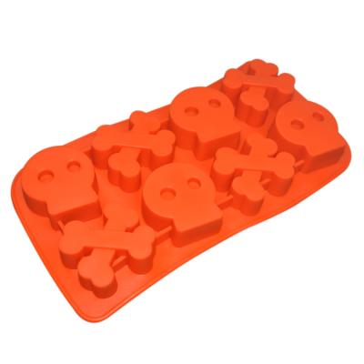 China Orange Fondant Silicone Cake Mold Customized Sizes Sustainable For Decorating for sale