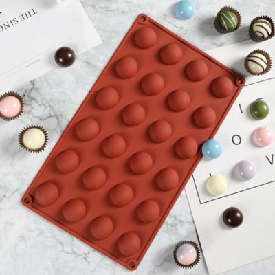 Cina Muffe rotonde del fondente del silicone della cavità della muffa DIY del cioccolato del semicerchio multi in vendita