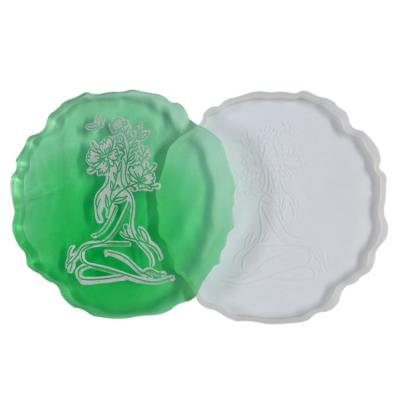 China Küstenmotorschiff-Formen unregelmäßige Form-Silikon-Harz-Form Poxy-Schmuck-3D zu verkaufen
