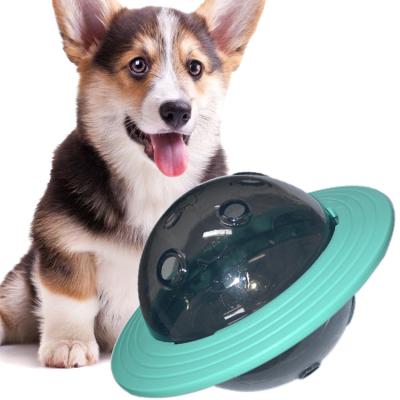 China Langzame de Lekkagehondevoer die van tuimelschakelaarsilicone pet supplies Toy Ball Customized uitdelen Te koop