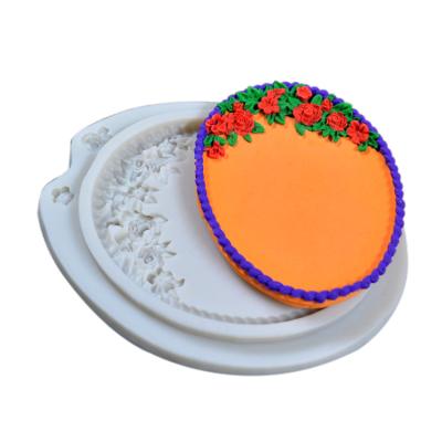 China Sustainable Silicone Fondant Mould Handmade Flowers Cake Baking Utensils Set for sale