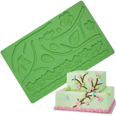 China Non Slip Rectangle Fondant Baking Mat Cake Furniture Molds Sustainable for sale