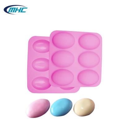 Cina Progettazione degli utensili di cottura del silicone la nuova personalizza le muffe del sapone del silicone della cavità del commestibile 6 in vendita