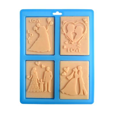 China MHC Eco-Friendly OEM/ODM Silicone Soap Mold Customize Create Soap Molds For Soap Making for sale