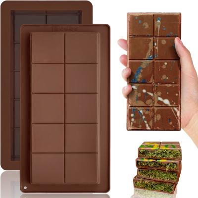 China MHC Dubai Silicone Moulds Acrylic Plastic Chocolate Mould For Mold Cake Chocolate for sale