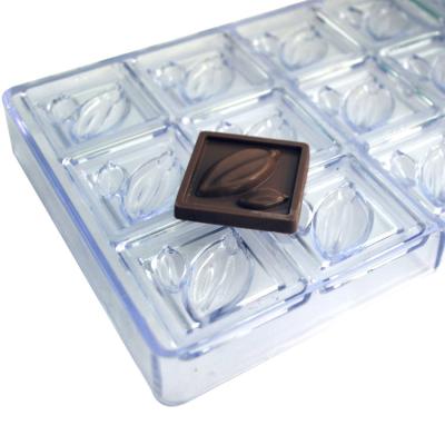 China MHC Polycarbonate Chocolate Molds 3D PC Plastic Molds for Cake & Chocolate Making Bag Packed for sale