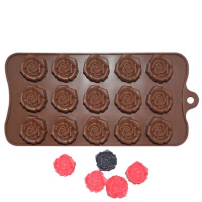 China Flexible Silicone Chocolate Mold Tray For Homemade Chocolates for sale