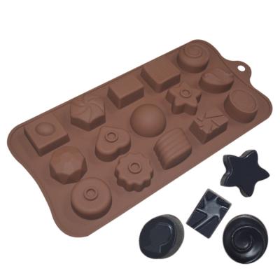 China MHC Groothandel Fabrieksprijs Voedselkwaliteit Kerststijl 3D Chocolade Schimmel Silicone Te koop