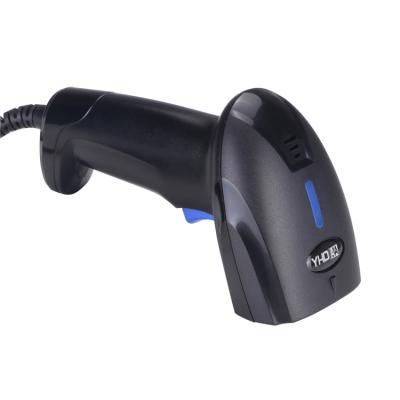 China ABS+PC 2D Barcode Reader Handheld Barcode Reader Barcode Scanner Can Scan 1D QR 2D Cable Code for sale