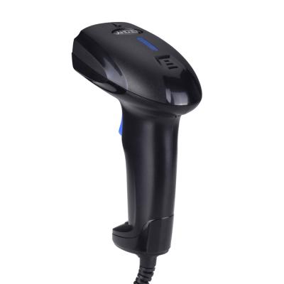 China ABS+PC Applying Wired CMOS Image Technology 2D Barcode Scanner Handheld Barcode Reader for sale