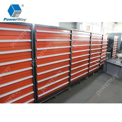 China office warehouse/office/industrial warehouse/industrial metal tool drawer cabinet storage garage parts W411*D572*H1000 for sale