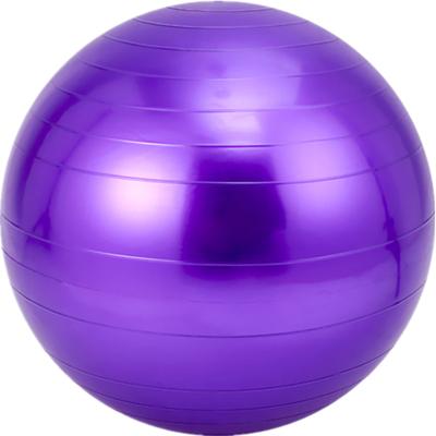 China High Quality Explosion-proof Durable Environmental Protection PVC Yoga Ball 45cm 55cm 65cm 75cm Fitness Ball for sale