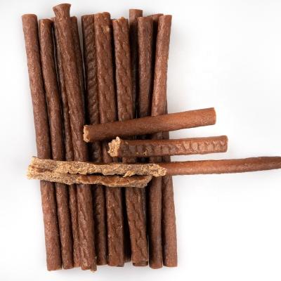 China High Nutrition Pet Food Sustainable Beef Sticks Dog Training Treats for sale