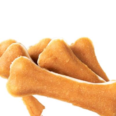 China Chicken Rawhide Bone Food Sustainable Pet Wrap Pressed Dry Dog Food for sale