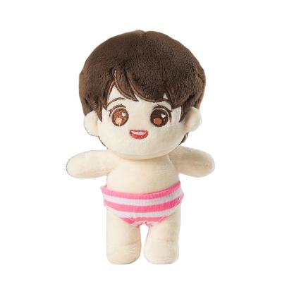 China Hot Selling 3d Plush Face Stuffed Doll Plush Doll Custom Kpop Star Doll for sale