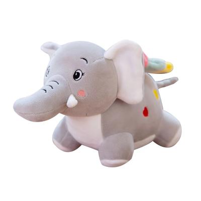 China Hot selling TOYS elephant stuffing toy with pp cotton plush animal elephant toy for sale