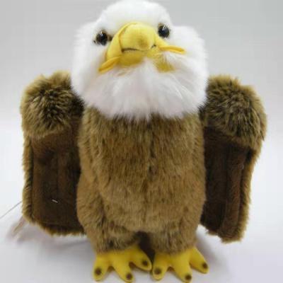 China Hot selling soft toy stuffed toy EN71/ASTM/CPSIA eagle plush toy for kids eagle plush toy birthday gift for sale