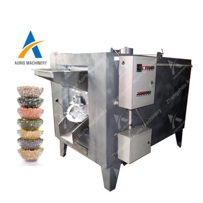 China Energy Saving Commercial Peanut Rotisserie Cashew Nut Roast Australia Hazel Roasting Drum Machine for sale