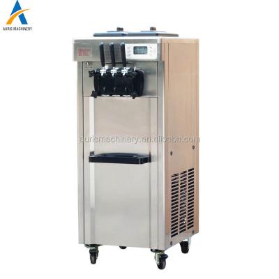 China Food Grade 3 Flavor Soft Ice Cream Machine , Machine Made Ice Cream In China for sale