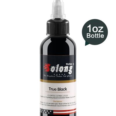 China Solong Herbal Healthy Tattoo Ink Professional Original 30ML Tattoo Ink Dye Best 1 Ounce Tattoo Ink for sale