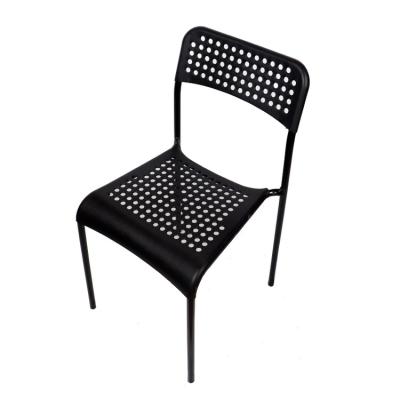 China Mid Cooling High Quality Foldable Table With Modern Stainless Steel Chair Mesh Plastic Dining Chairs for sale