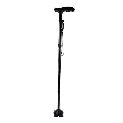 China With lightweight aluminum alloy folding cane walking stick with led light for sale