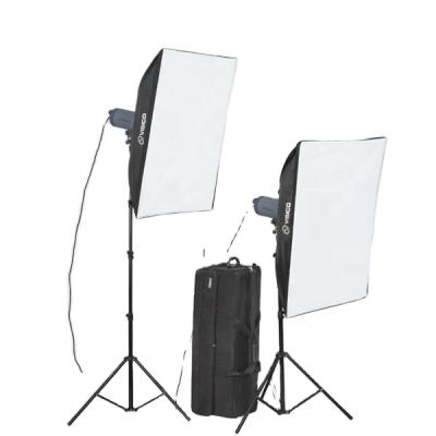 China Aluminum photo lighting with softbox umbrella for sale