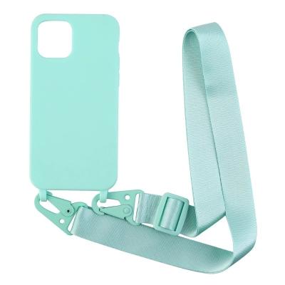 China Polyester Cross - Body Cell Phone Lanyard Strap Woven Custom Nylon Phone Strap Band for sale