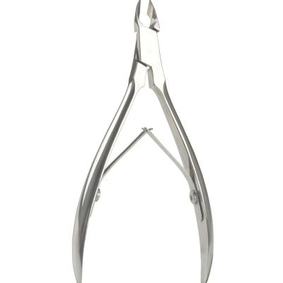 China Easy to Apply Best Quality Tip Nail Cutter Clipper Scissor Pedicure Tool Heavy Duty Steel Foot Durable Gourd Shape Dead Peel Thick Cuticle Nail Nipper for sale