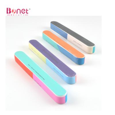 China Wholesale Professional 4 Sides 4 Steps Nail Polish Buffer 7 Custom Logo Nail Buffer for sale