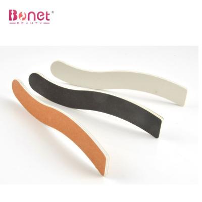 China Durable Black White Professional File Logo Nail File Custom OEM Nail Polish for sale