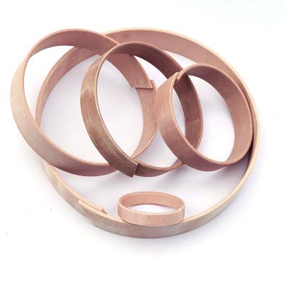 China Ring Piston Phenolic Wear Resin Industry Hydraulic Cylinder Cloth Ring Guide Seals / POM Material for sale