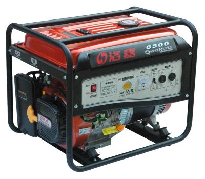 China 5Kw Portable Emergency Generator 15L LUOJIA  High Pressure Water Pump Generator for sale