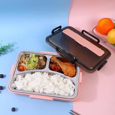 China One Layer Food Container Stainless Steel Muli Viable Color 304 Lunch Box for sale