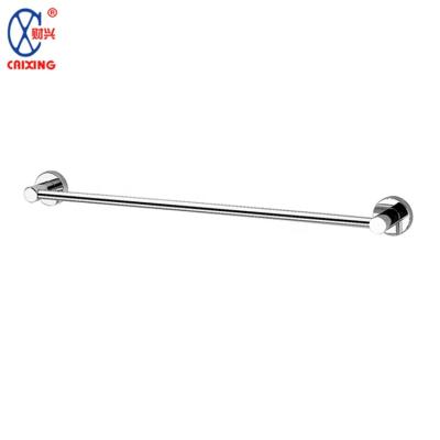 China Traditional Classic Design Bathroom Stainless Steel Single Shower Towel Rack Wall Mounted Towel Rod for sale