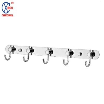 China Viable Factory Wholesale Bathroom Door Stainless Steel Decorative Clothes Hook Hanger for sale