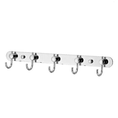 China Viable Wholesale Bathroom Stainless Steel Decorative Clothes Door Hanger Hook for sale