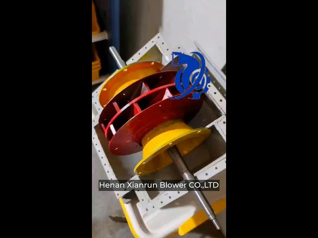 anti corrosion q345 centrifugal fan accessories impeller static / dynamic balance
