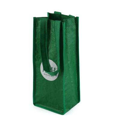 China Cheap Reusable Promotion PPW Eco - Friendly Recycled Wine Bag for sale