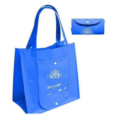 China eco-friendly promotional non woven foladable bag with logo for sale