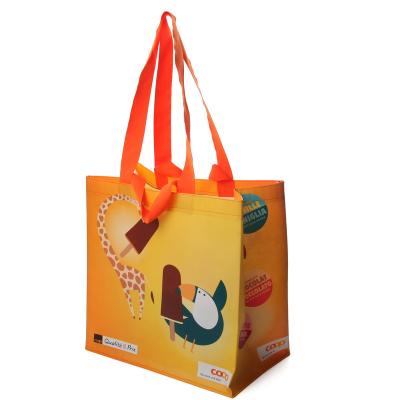 China Eco-Friendly Recycled RPET Laminated Shopping Bag for sale