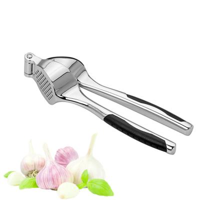 China Sustainable Factory Customize Garlic Presser Garlic Press Home Zinc Alloy Instrument for sale