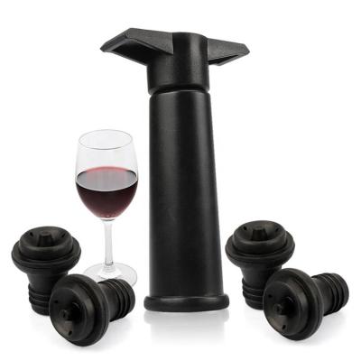 China Sustainable Innovative Product Vacuum Bottle Corks Luxury Custom Bottle Plastic Stopper For Wine Saver for sale