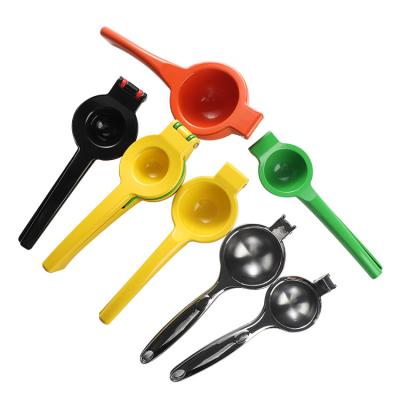 China Viable Portable Manual Juicer Orange Lemon Squeezers Fruit Tool Kitchen Tools Instruments Lime Juicer Lemon Squeezer for sale